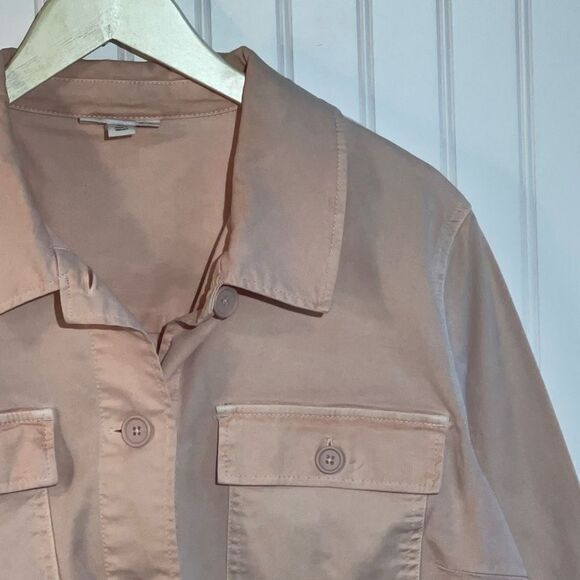 Westport Swing Jacket Women 2XLarge Pink Button Front Trapeze Barbiecore Classic - Picture 5 of 11